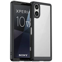 Чехол до Sony Xperia 10 VI, Fusion Hybrid, прозрачный / черный