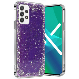 Чехол до Samsung Galaxy A32 5G, Glittery, фиолетовый