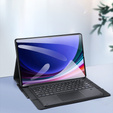 Чехол + клавиатура Samsung Galaxy Tab S10 Ultra, Dux Ducis TouchPad Leather Pen Slot, чёрный