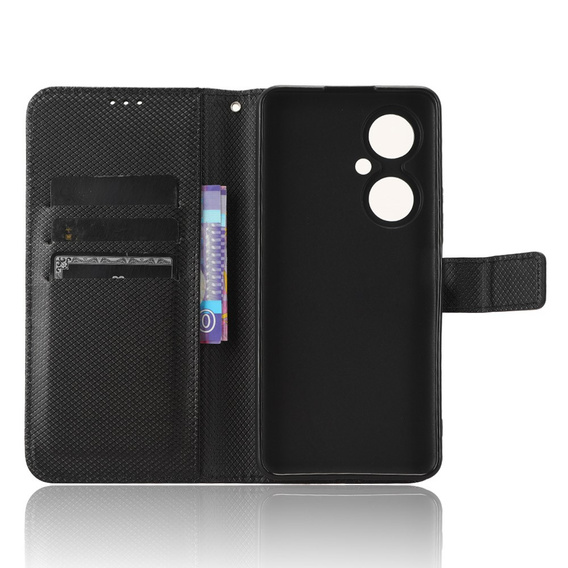 Откидной чехол для Huawei Nova 11i, Wallet Smart Magnet, чёрный
