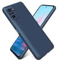 Чoхол до Xiaomi Redmi Note 10 / 10S, Silicone Lite, темно-синій