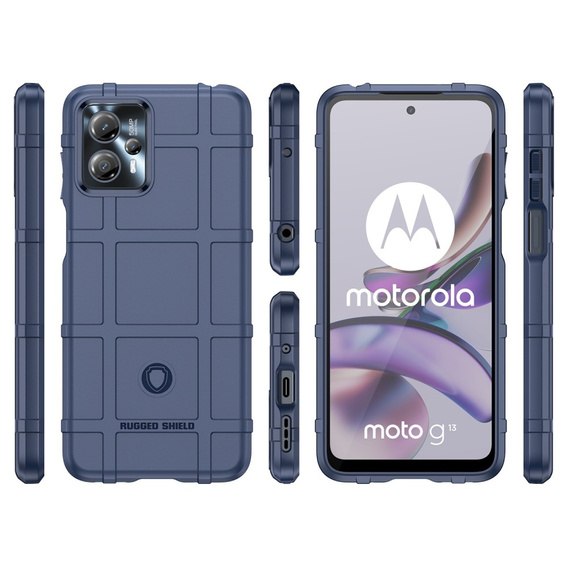 Чoхол до Motorola Moto G13 / G23, Rugged Shield, м'яти