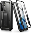 Чехол до Samsung Galaxy S22, Dexnor Full Body Hybrid, чёрный