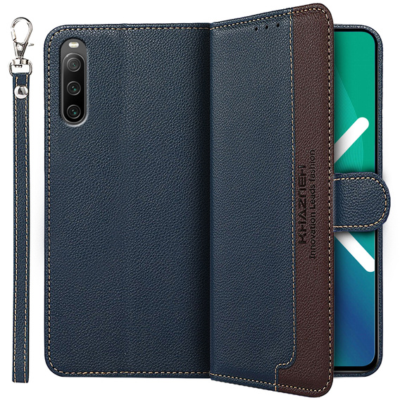 Чохол-книжка для Sony Xperia 10 IV, KHAZNEH RFID Case, м'яти