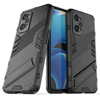 Чехол для Realme GT 2 5G / GT Neo 2 / GT Neo 3T, Military kickstand, чёрный