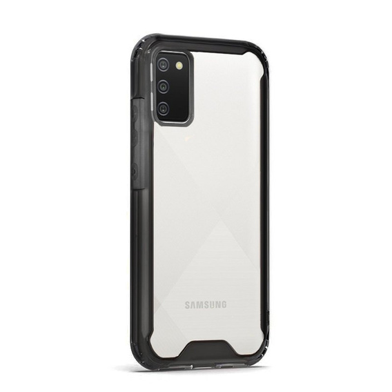 Чехол до Samsung Galaxy A02S, AntiDrop Hybrid, чёрный