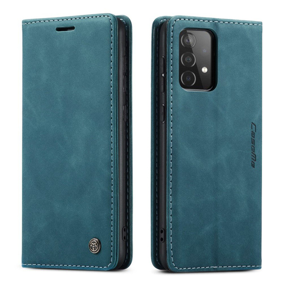 Чехол CASEME для Samsung Galaxy A52 / A52s, Leather Wallet Case, синий