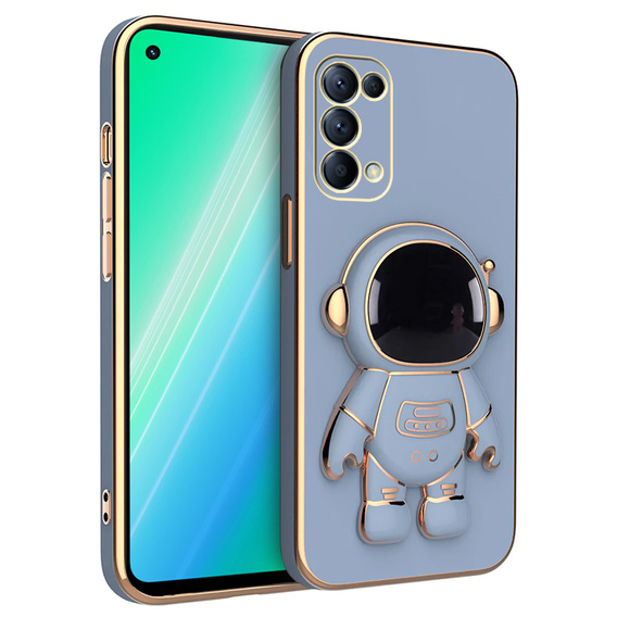 Чехол до Oppo A74 5G, Astronaut, синий