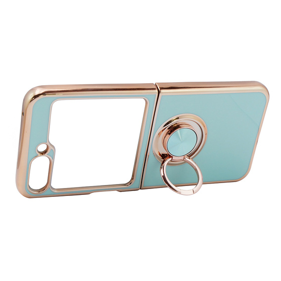 Чoхол до Samsung Galaxy Z Flip 5 5G, Electro Ring, м'ятний 