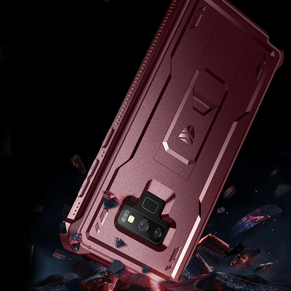 Броньований чохол для Samsung Galaxy Note 9, Dexnor Full Body, червоний