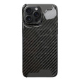 Чохол для iPhone 15 Pro Max, Carbon Fiber, чорний