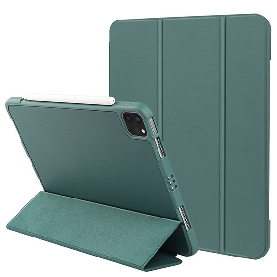 Чохол для iPad Pro 11 2021/2022, Smartcase з місцем для стилуса, зелений