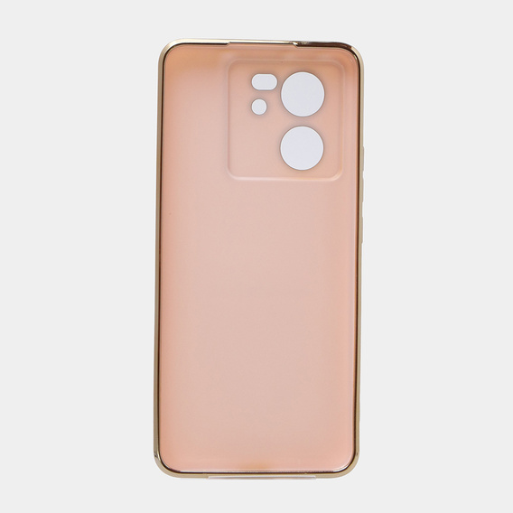 Чехол для Xiaomi 13T / 13T Pro, Glamour CamShield, розовый rose gold