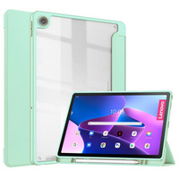 Чохол для Lenovo Tab M10 Plus 10.6 Gen 3 TB-125F TB-128F, Smartcase Hybrid, з місцем для стилуса, зелений