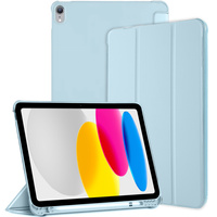 Чехол для iPad 10.9 2022 10 Gen, Smart Pencil, с держателем стилуса, синий