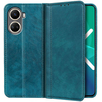 Чехол до Huawei Nova 10 SE, Wallet Litchi Leather, зелёный