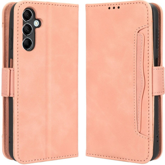 Откидной чехол для Samsung Galaxy M34, Card Slot, розовый