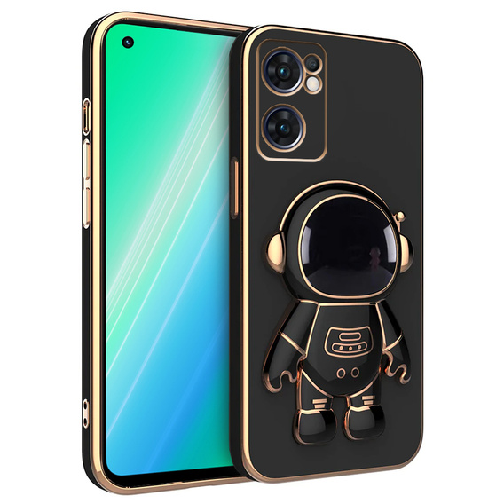 Чехол до Oppo Reno 7 5G, Astronaut, чёрный