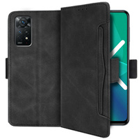 Откидной чехол для Xiaomi Redmi Note 11 Pro 4G/5G, Card Slot, чёрный