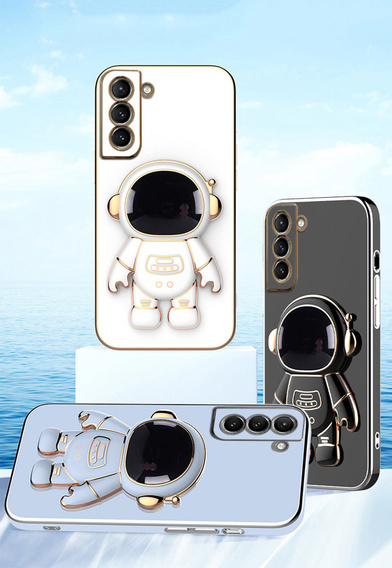 Чoхол до Samsung Galaxy S22 5G, Astronaut, білий