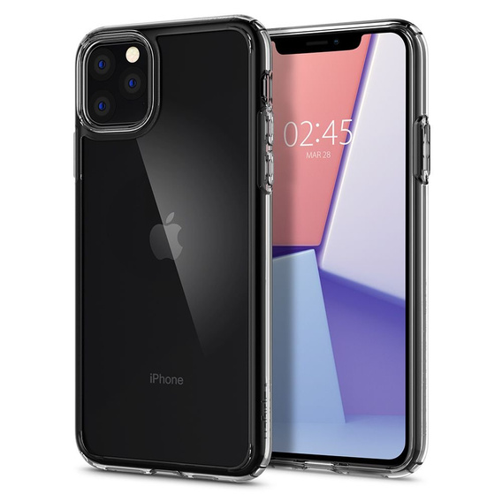 Чехол Spigen до iPhone 11 Pro, Ultra Hybrid, Crystal Clear, прозрачный