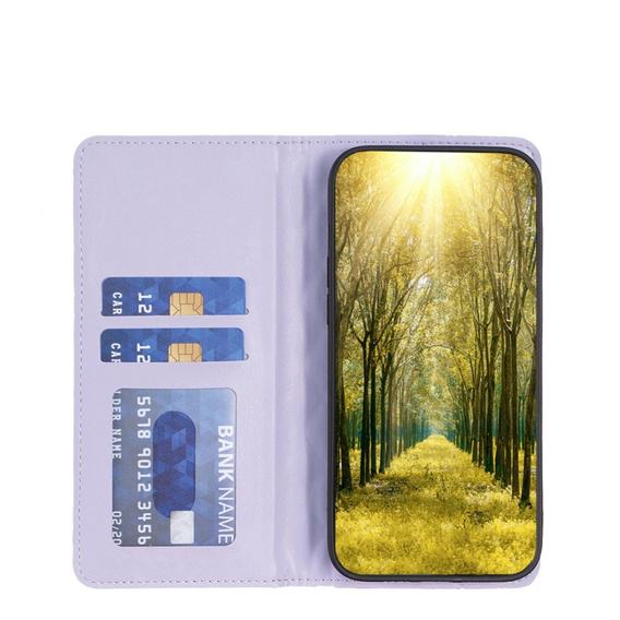 Откидной чехол для Samsung Galaxy A34 5G, Wallet, BINFEN COLOR, фиолетовый