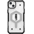 Чехол Urban Armor Gear до iPhone 15 Plus, Pathfinder MagSafe, прозрачный / черный