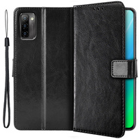 Откидной чехол для Ulefone Note 12P, Wallet, чёрный