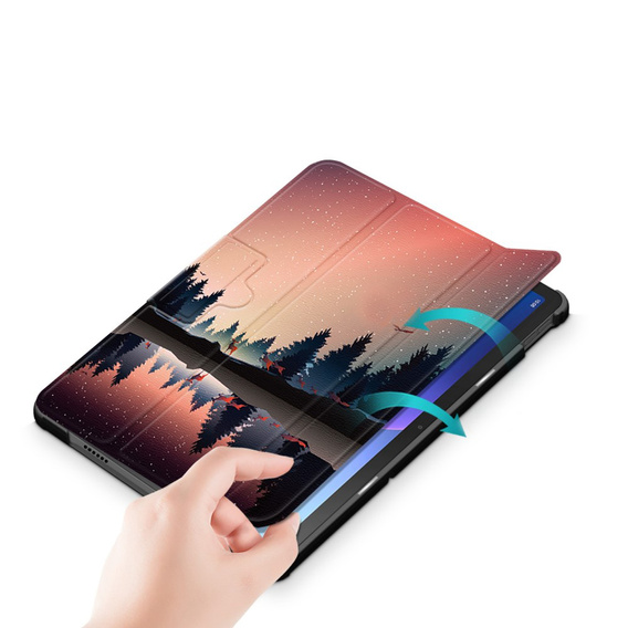 Чохол для Lenovo Tab M10 Plus 10.6 TB-125F / TB-128F 3 Gen, Smartcase, evening landscape