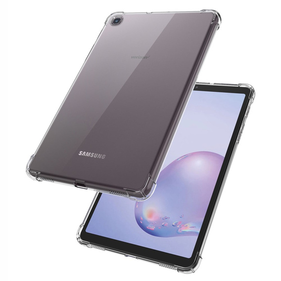 Чехол для Samsung Galaxy Tab A7 Lite, силиконовый, прозрачный