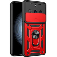 Чехол NOX Camera Slide Realme 11 Pro 5G / 11 Pro+ 5G, CamShield Slide, красный