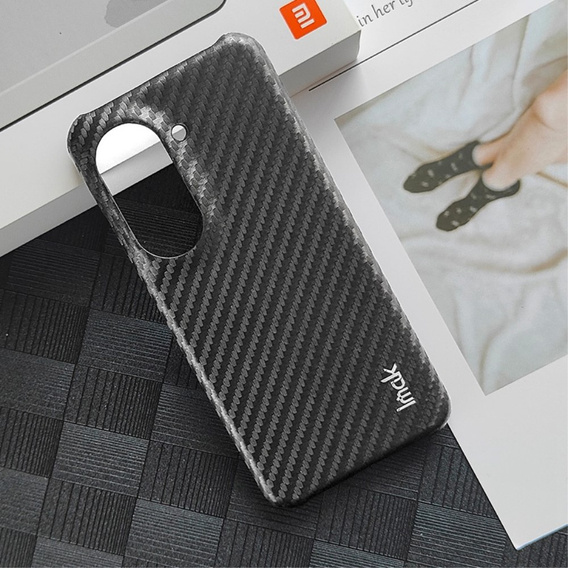 Чехол IMAK до Asus Zenfone 9 5G / 10 5G, Ruiyi Series Case Carbon, чёрный