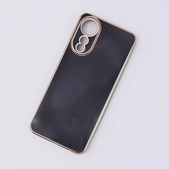 Чехол для Oppo A78 4G, Glamour CamShield, чёрный