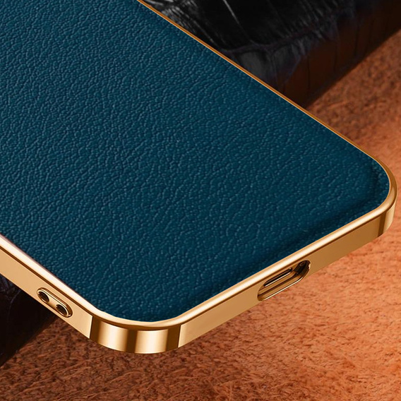 Чехол до Samsung Galaxy A33 5G, Cowhide Leather, зелёный