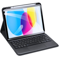 Чохол + клавіатура iPad 10.9 2022 10 Gen, Dux Ducis Magnetic Keyboard, чорний