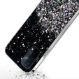 Чехол до Oppo A54 5G/A74 5G/A93 5G, Glittery, чёрный