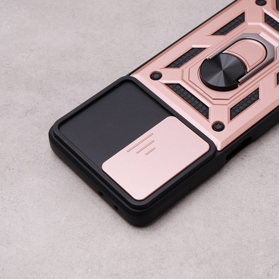 Чохол NOX Camera Slide Oppo A98 5G, CamShield Slide, рожевий rose gold