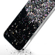 Чехол до Samsung Galaxy S10 5G, Glittery, чёрный