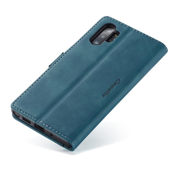 Чохол-сумка для Samsung Galaxy Note 10 Plus/5G, Leather Wallet Case, зелений