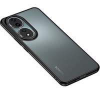 Чохол для Honor 90, Fusion Hybrid, прозорий з чорною рамкою