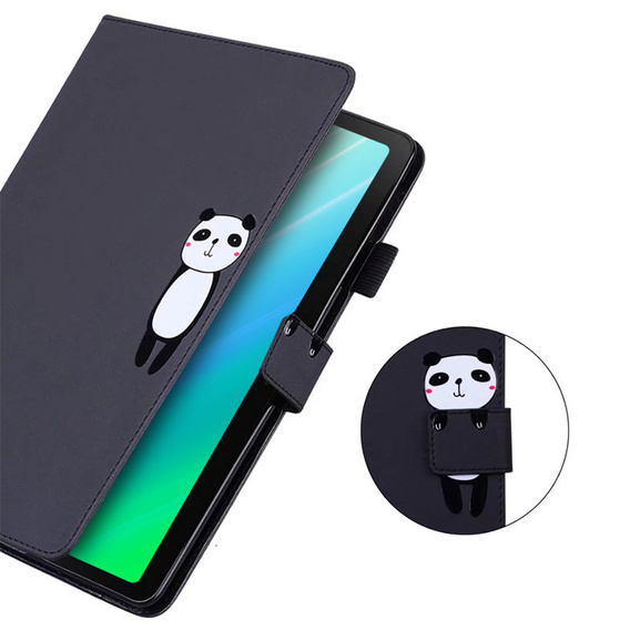 Чохол для iPad 10.2" 2021/2020/2019 (9/8/7 gen.), з клапаном, animal, чорний