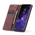 Чохол-сумка для Samsung Galaxy S9 Plus, Leather Wallet Case, бордовий