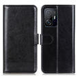 Откидной чехол для Xiaomi 11T / 11T Pro, Crazy Horse Wallet, чёрный