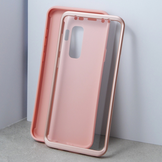 Чoхол до Samsung Galaxy S9, Suritch Full Body, рожевий rose gold