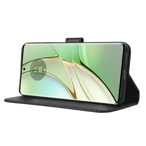 Откидной чехол для Motorola Edge 40 5G, Wallet Smart Magnet, чёрный