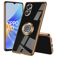 Чoхол до Oppo A17, Electro Ring, чорний