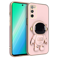 Чoхол до Samsung Galaxy S20 FE, Astronaut, рожевий rose gold