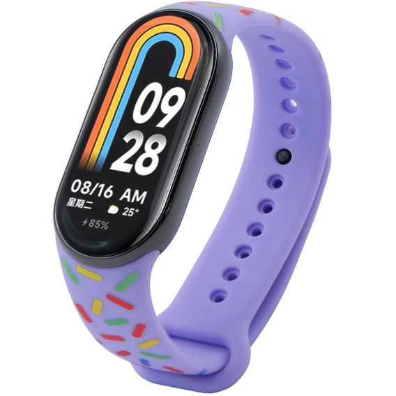 Силиконовый ремешок для Xiaomi Smart Mi Band 8 / Xiaomi Smart Mi Band 9