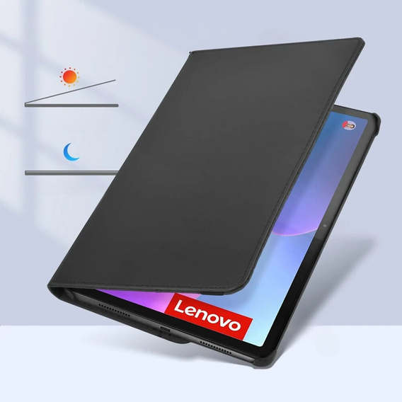 Чехол для Lenovo Tab P11 Pro Gen 2 TB132FU TB132XU 11.2" TB330FU 10.95", вращающийся на 360, чёрный