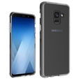 Чехол до Samsung Galaxy A8 2018, Fusion Hybrid, прозрачный